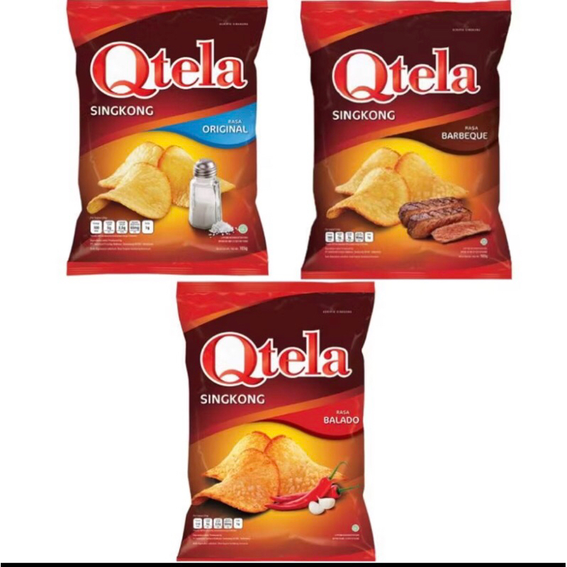 

Qtela kripik singkong 175gr all varian ed 08/25