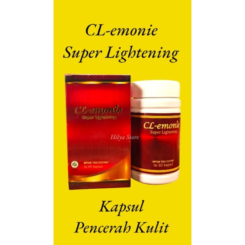 Kapsul kolagen by Lemonieskin (Super Lightening) memutihkan seluruh badan Ecer suplemen