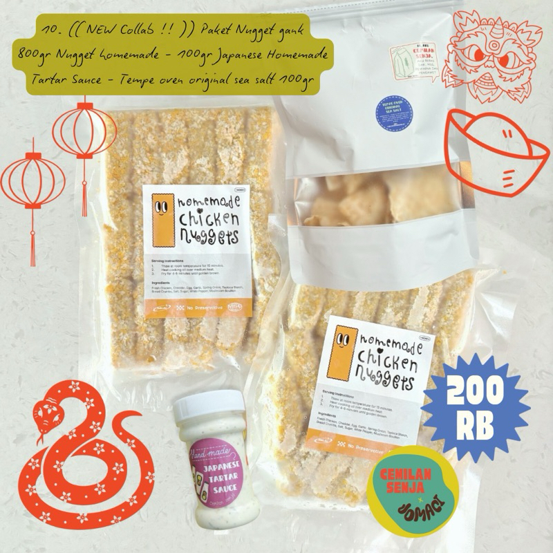 

NUGGET GANK PACKAGE CEMILAN SENJA X JOMACI