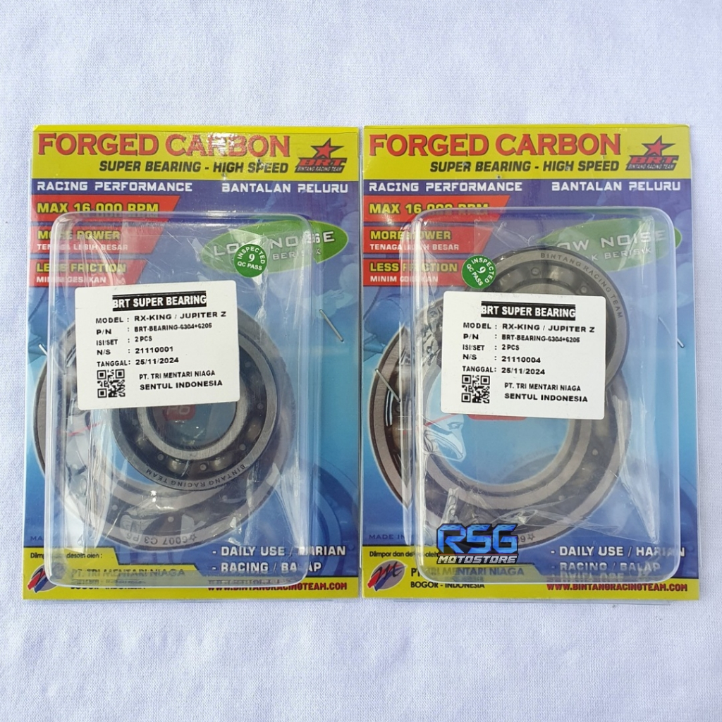 BEARING KRUK AS CRANKSHAFT BRT RX KING 135 RXZ 135 RXS 115 RZR RX 100