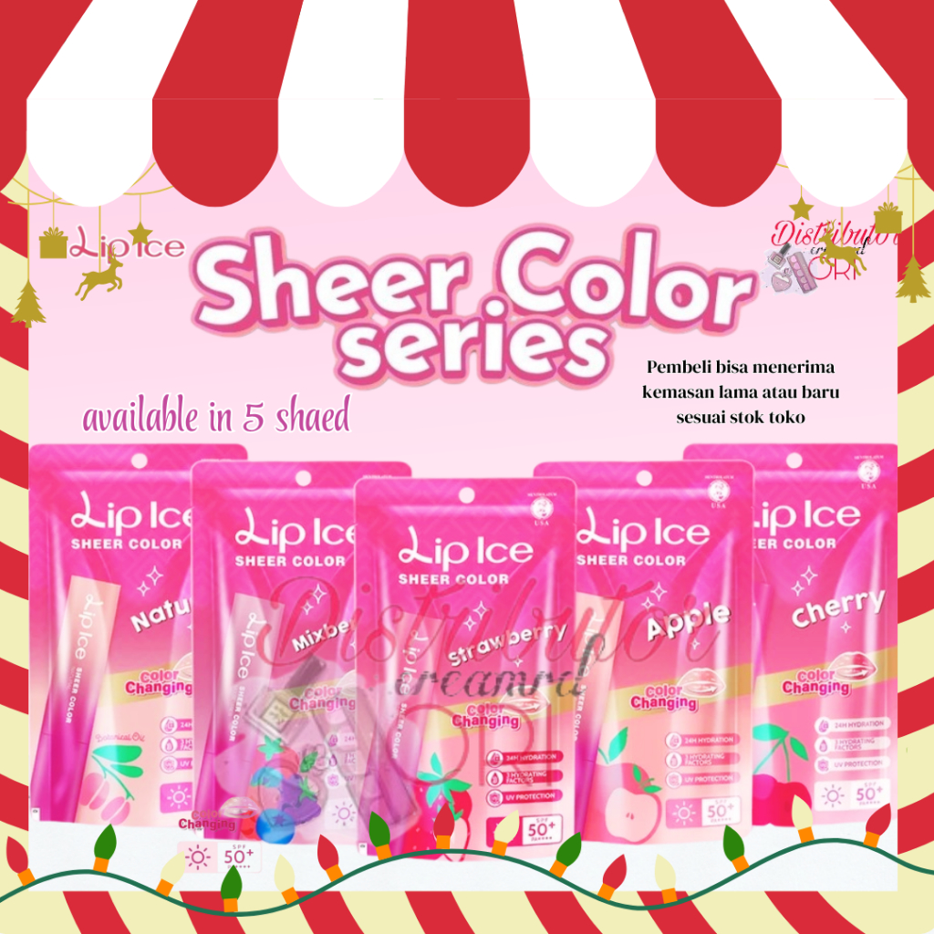 LIP ICE COLOR 2.2GR | ORIGINAL | LIP ICE SHEER COLOR