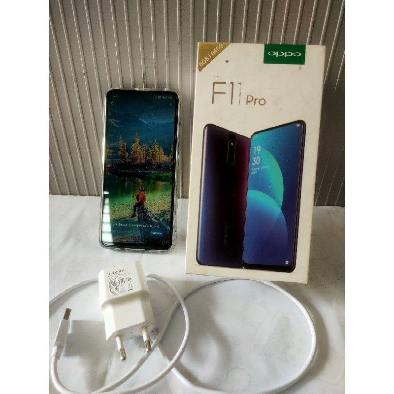 Oppo f11 pro 6/64 second hp smartphone android
