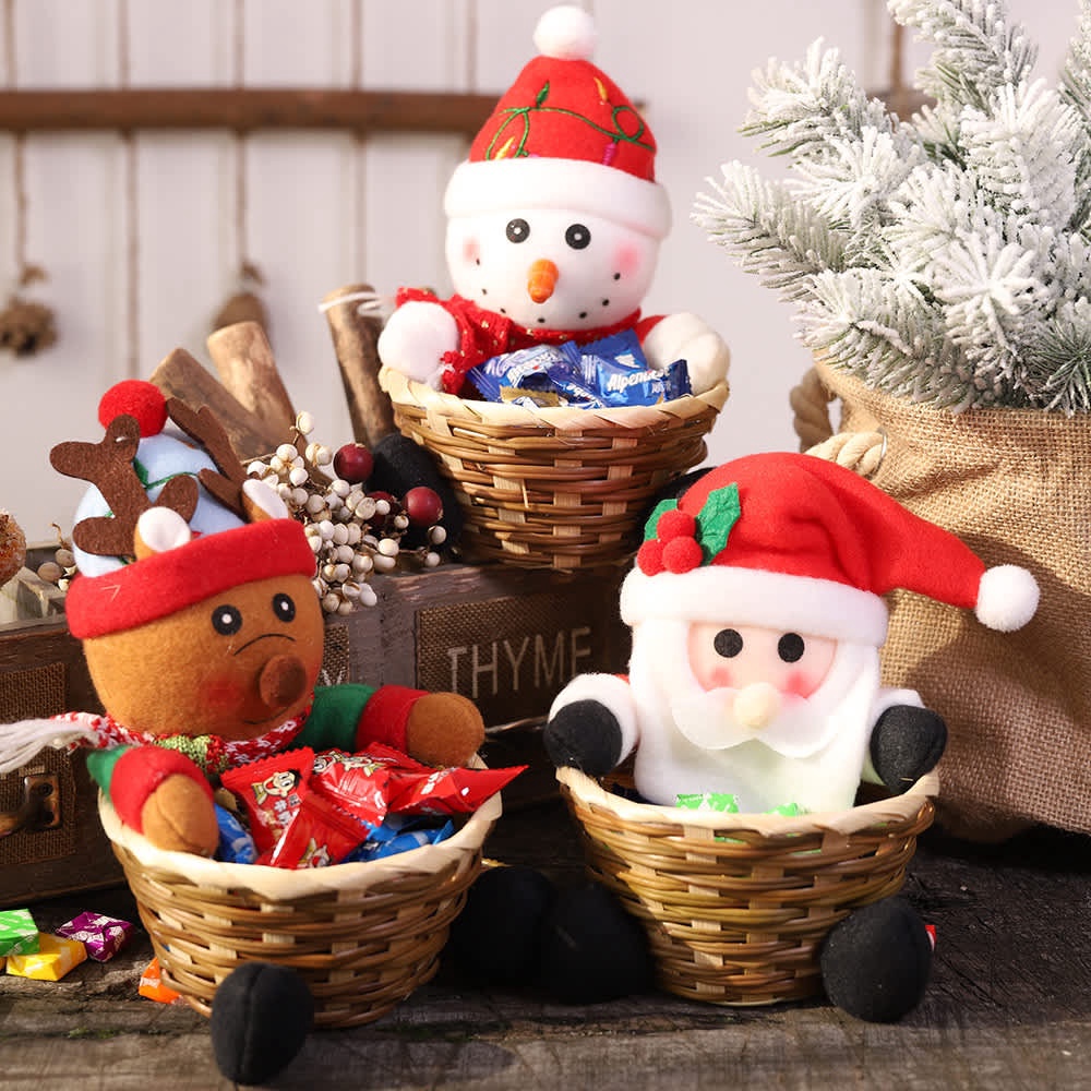 

Diskon 3 Hari Ini Christmas Keranjang Natal Aksesoris Pajangan Christmas LL131