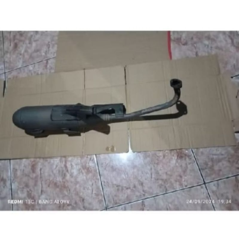 knalpot std Yamaha freego/Fazio/gear original second