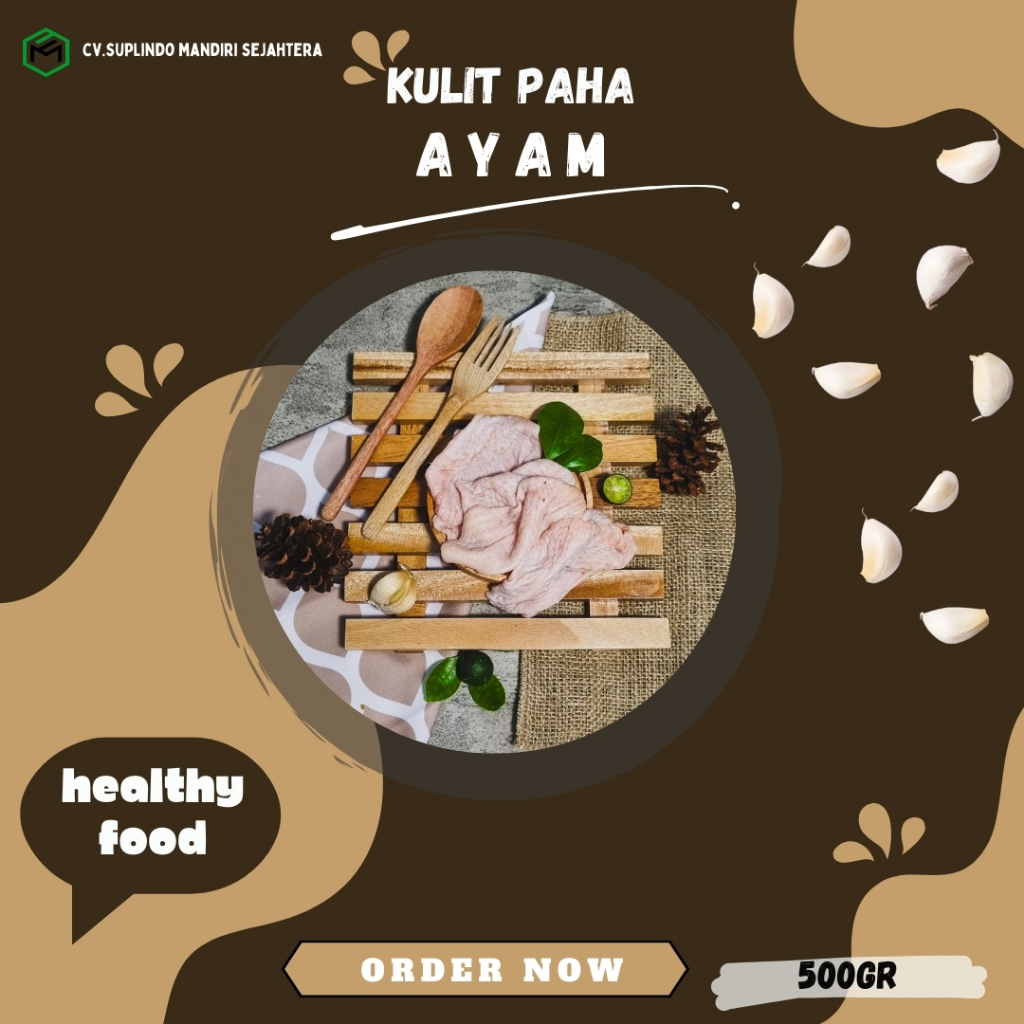 

Kulit Paha Ayam Non Lemak Fresh 500gr