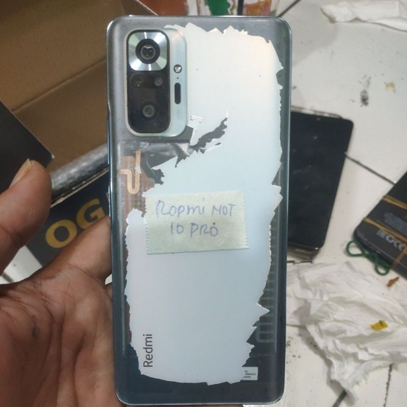 redmi note 10 pro minus lcd,,baca deskripsi