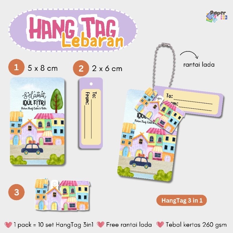 

HangTag 3 in 1, Edisi Lebaran (harga untuk 1 pcs)