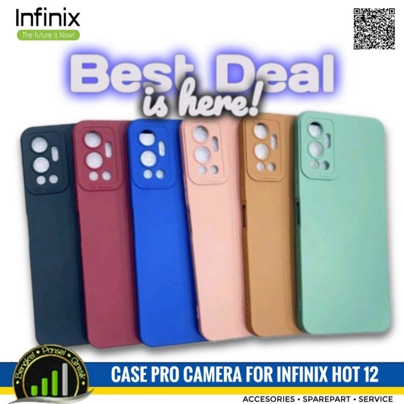 Case Pro Camera Infinix Hot 12