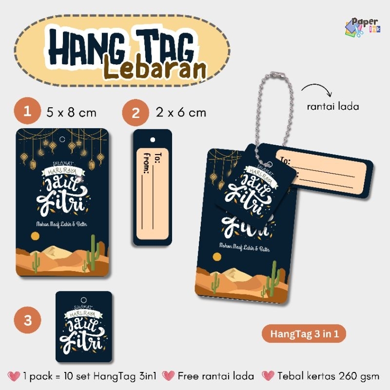 

HangTag 3 in 1, Edisi Lebaran