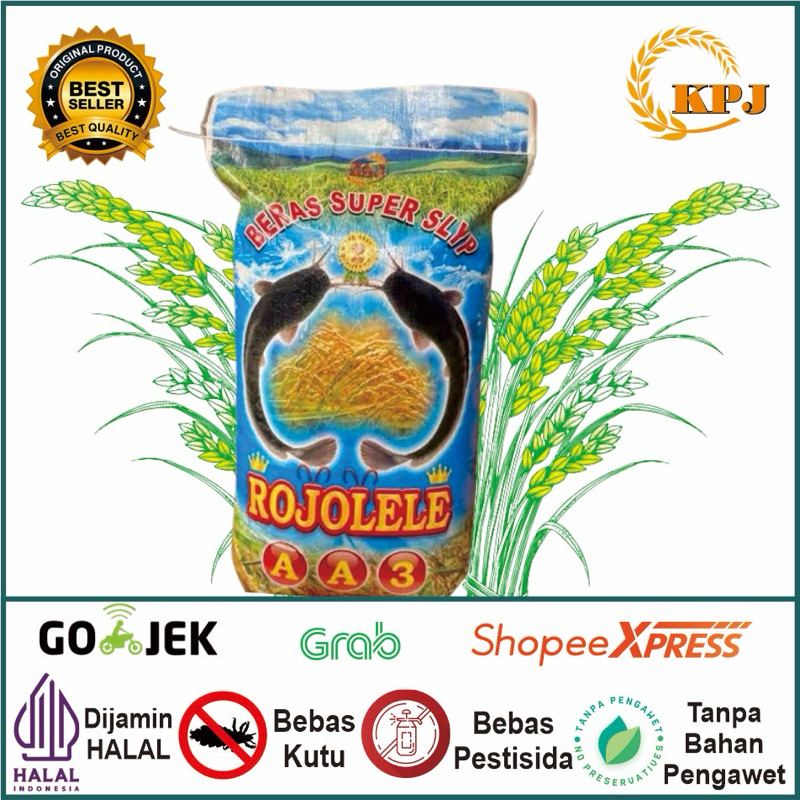 

beras rojolele AA3 slyp super 5kg 10kg 20kg