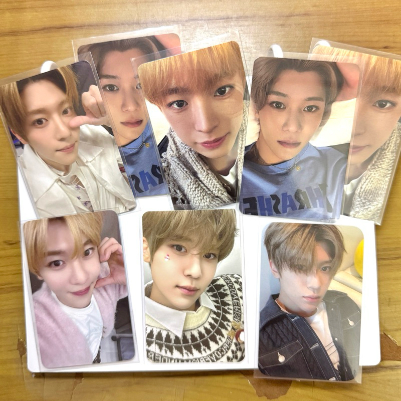 [OFFICIAL] Photocard Nct Wish Sion — Yushi Riku Jaehee Ryo Sakuya PC