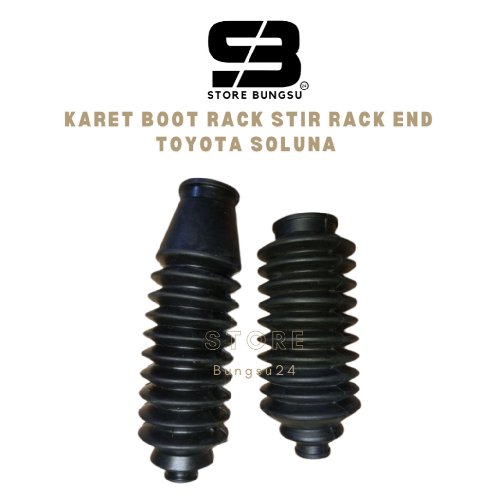 SPAREPART MOBIL KARET BOOT RACK STIR RACK END TOYOTA SOLUNA - Aftermarket