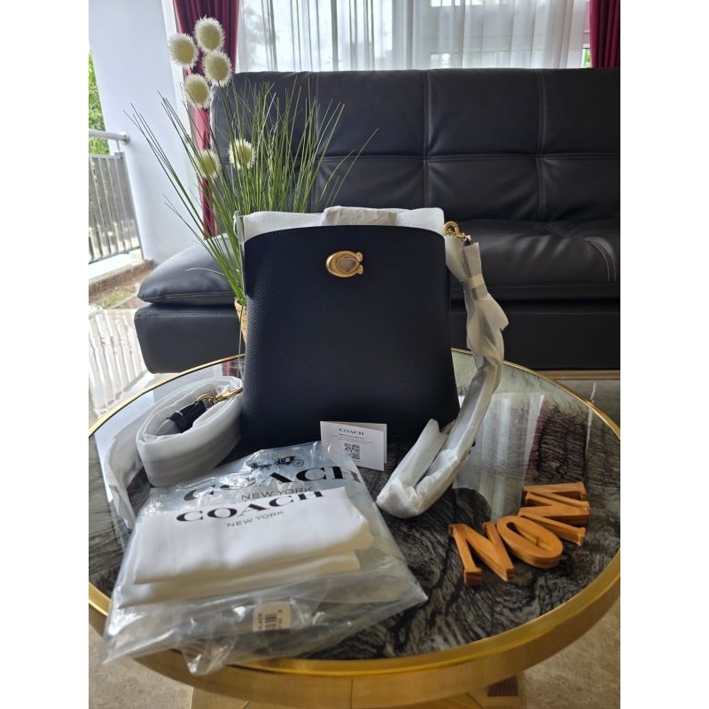 NEW Coach Willow Bucket Bag Black AUTHENTIC