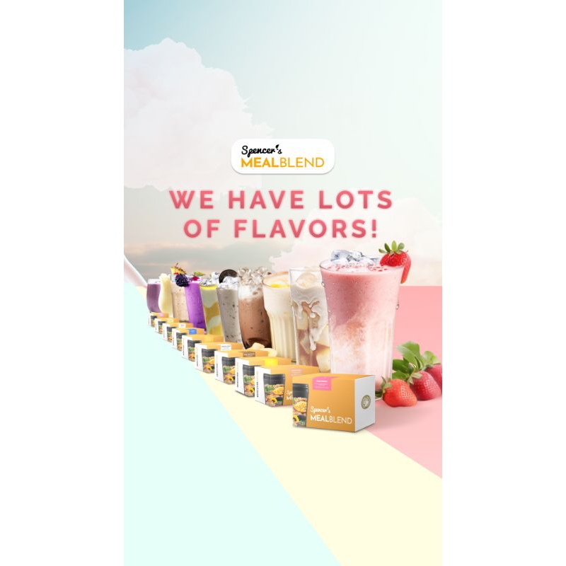 

5 Sachet Spencers MealBlend Original | Penganti Sarapan Praktis | Multigrain | Replacement Meal |