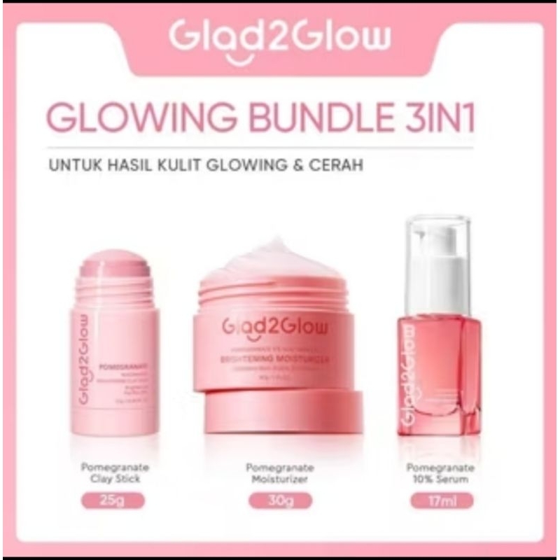 glad2glow G2G paket bundle glowing serba paket
