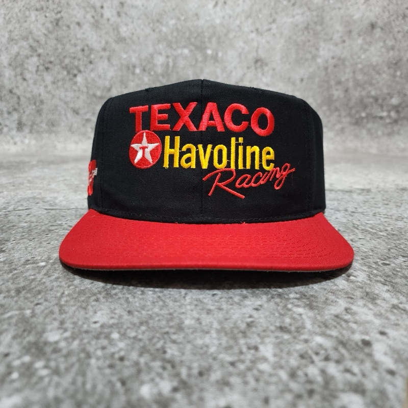 Topi Vintage Ernie Irvan #28 Texaco Havoline Racing Two Tone Hat Second Original Pria Wanita Unisex