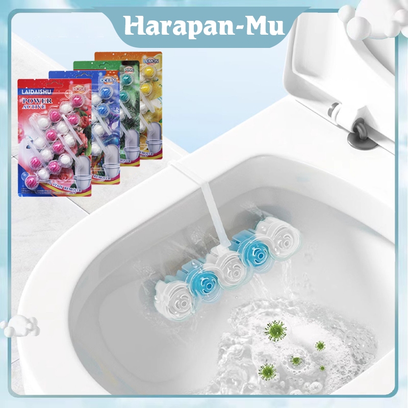 Kamper Toilet Ball Pengharum Kloset Kapur Barus Toilet Pengharum WC Kamper Gantung Toilet