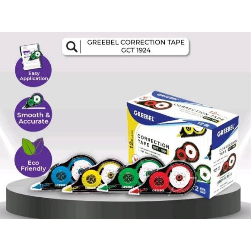 

Greebel Correction Tape GCT-1924