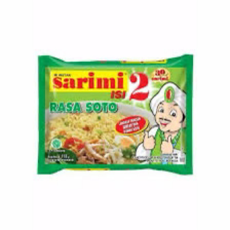 

Sarimi isi 2 rasa soto ayam (1 dus isi 24pcs)