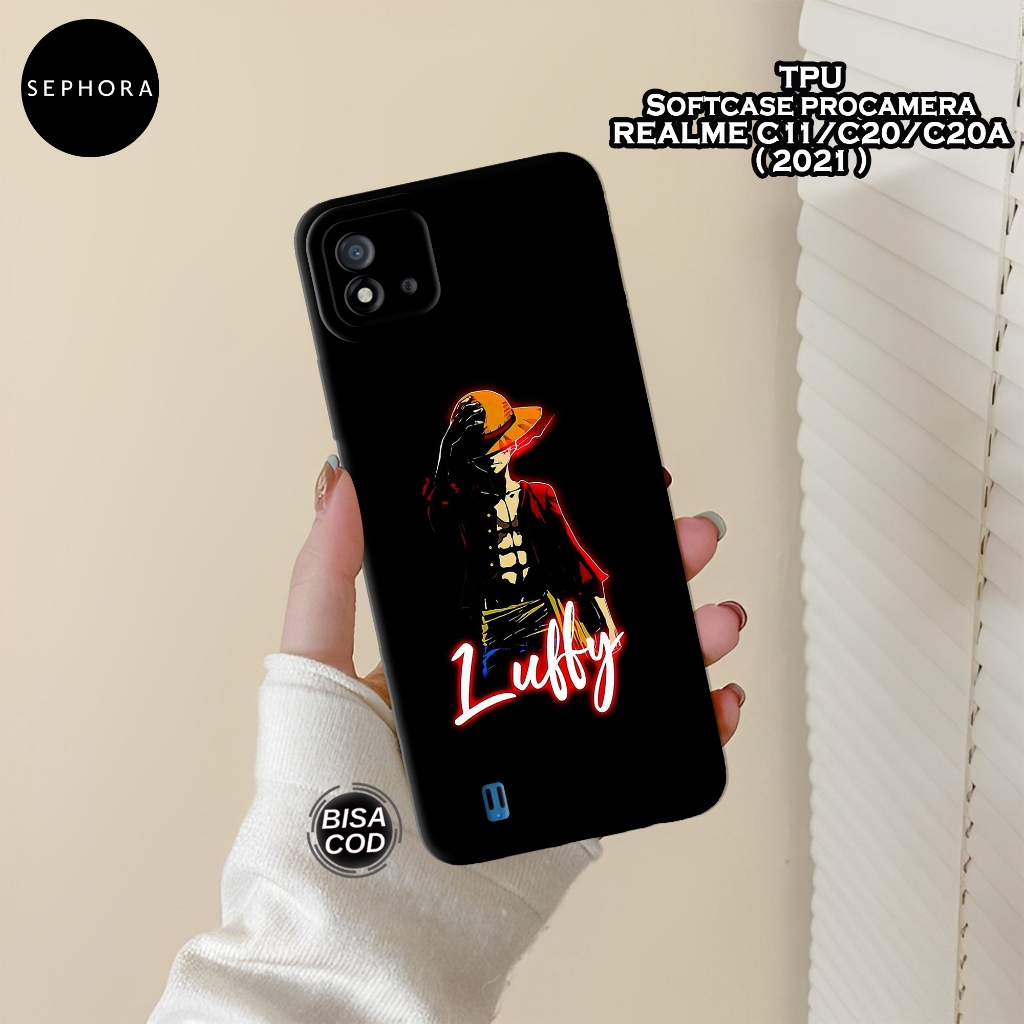Case Realme C11/C20/C20A 2021 - Fashion Case Anime - Softcase Realme C11/C20/C20A - Case Pro Camera 