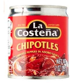 

La Costena Chipotle Peppers in Adobo Sauce 199g