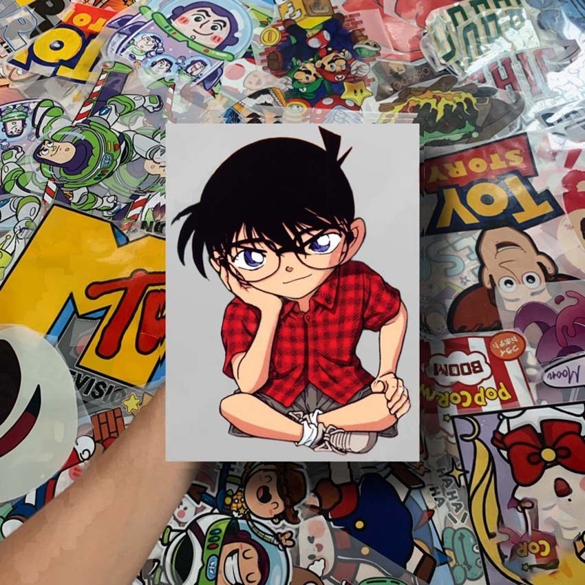 

Stiker DTF Sablon Setrika Sablon Stiker DETEKTIF CONAN