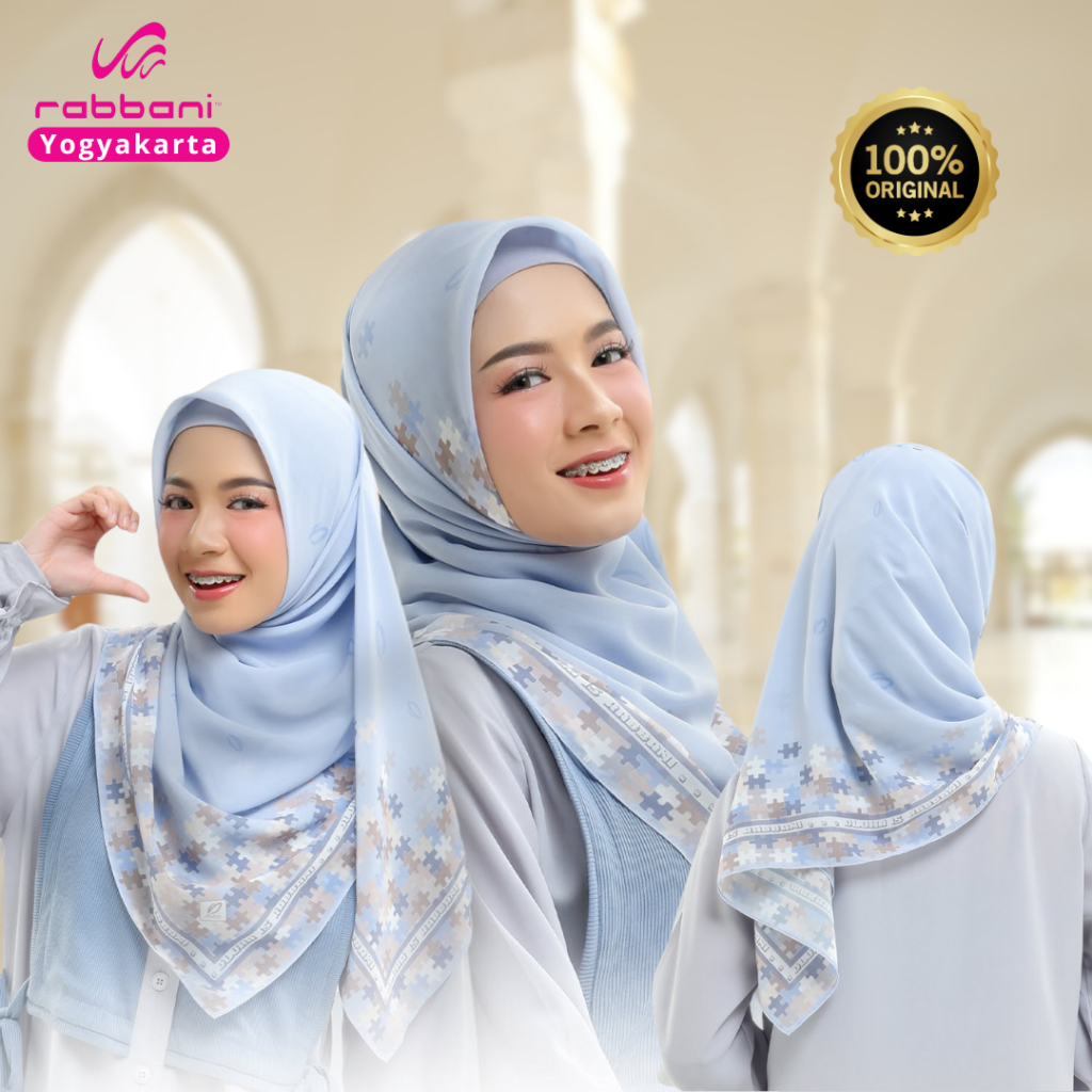 Rabbani - Zahira Kaila Kerudung Segi Empat Motif
