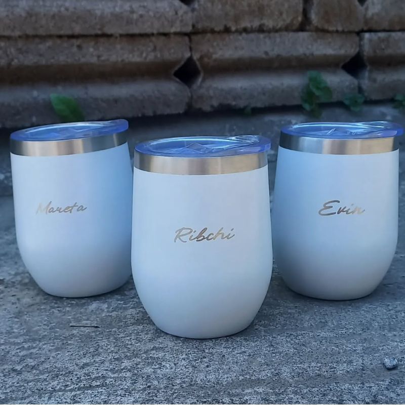 Tumbler Mug Egg Stainless Steel Custom Laser
