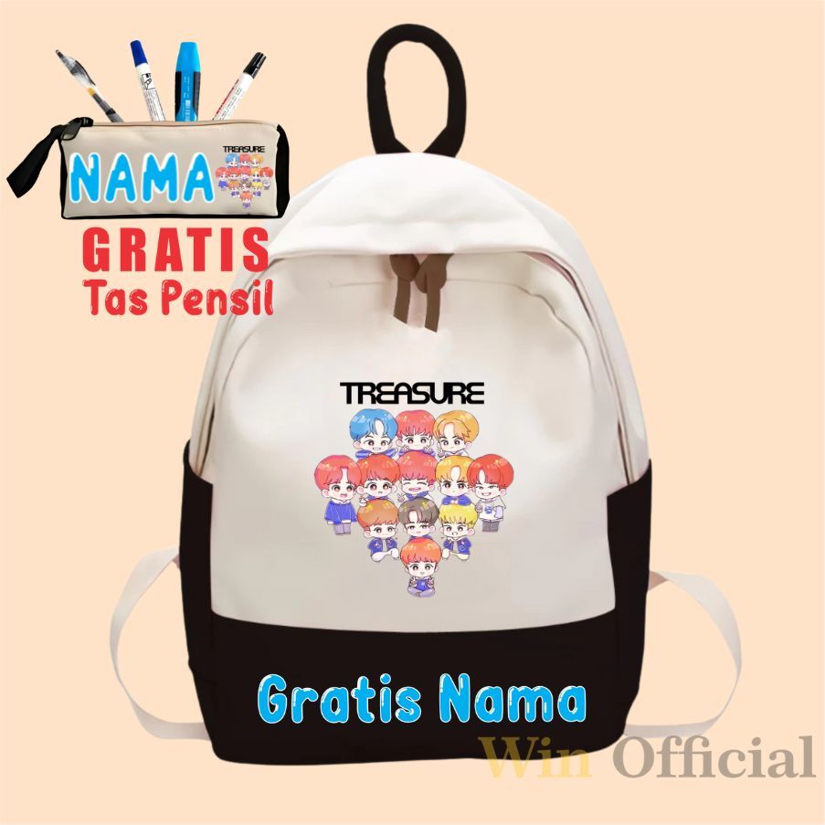 Tas Ransel Treasure / Treasure Bag / Tas Ransel Kpop Murah Kekinian