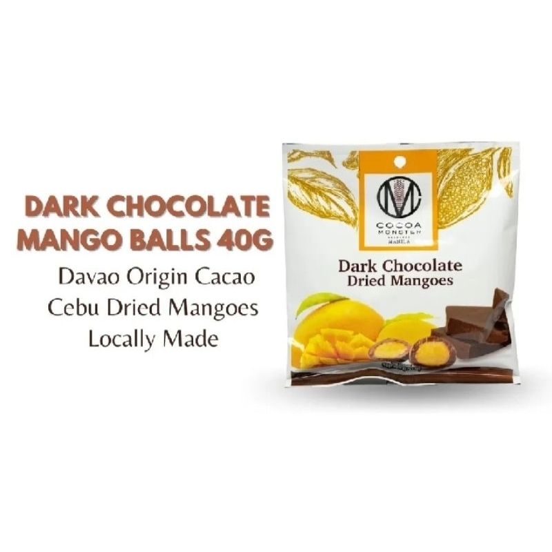 

Dark Chocolate Mango Balls