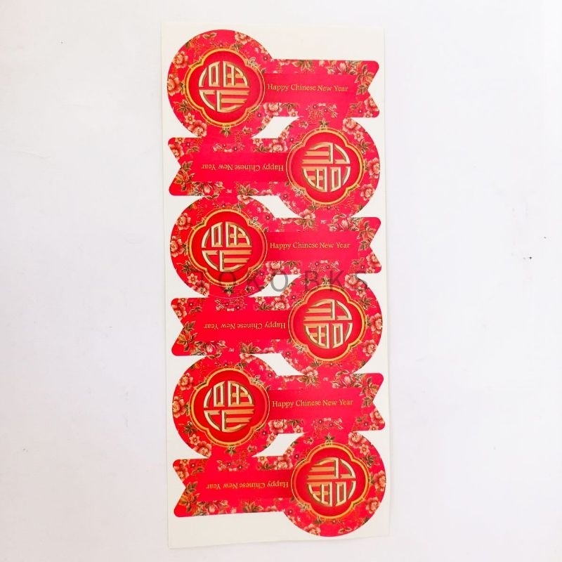 

STICKER CNY UK 10* 5 cm isi 5 lembar