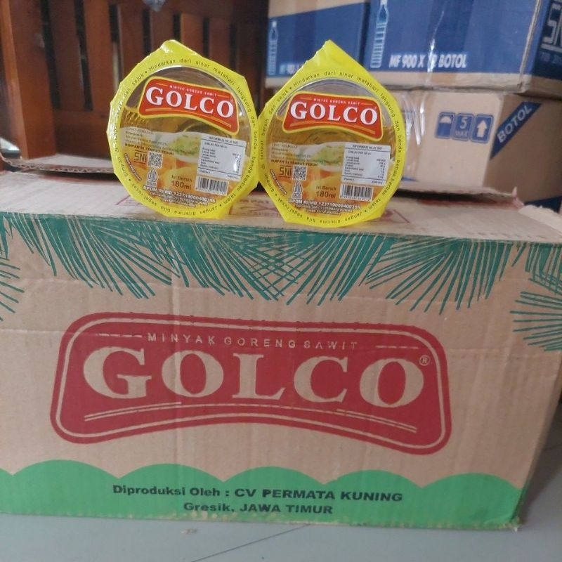 

Minyak golco 1 dus isi 48 pcs kemasan 180ml