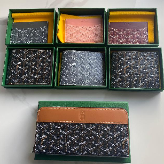 Goyard card wallet DOMPET KARTU SUPERMIRROR