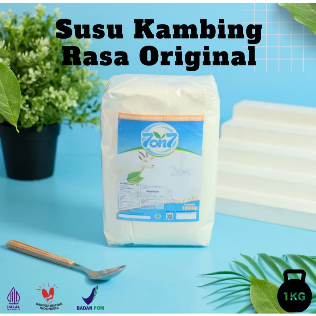 

TERMURAH!!! Susu Kambing Rasa Original 1000gr