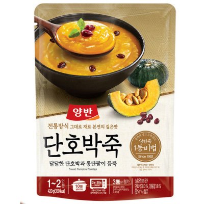 

Yangban Sweet Pumpkin Porridge 420g