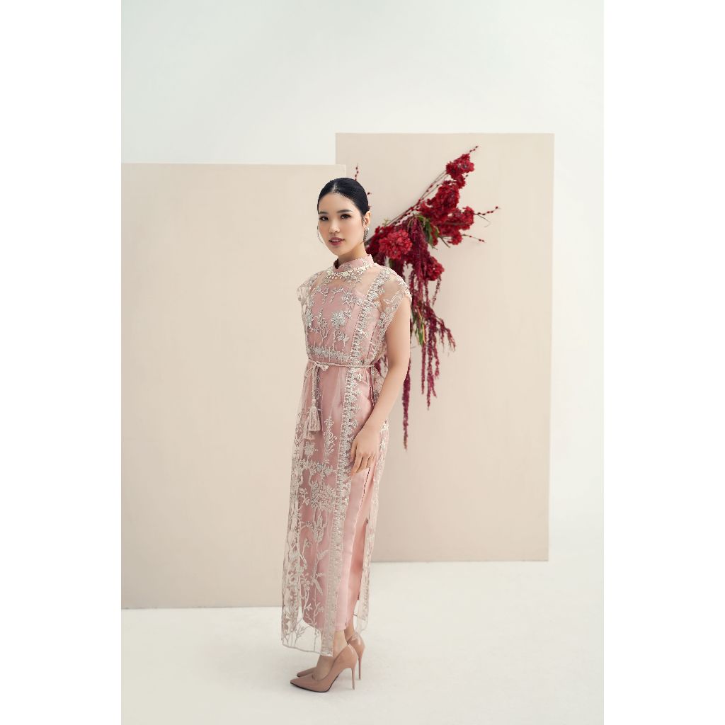 DAHLIA DRESS CHAMPAGNE