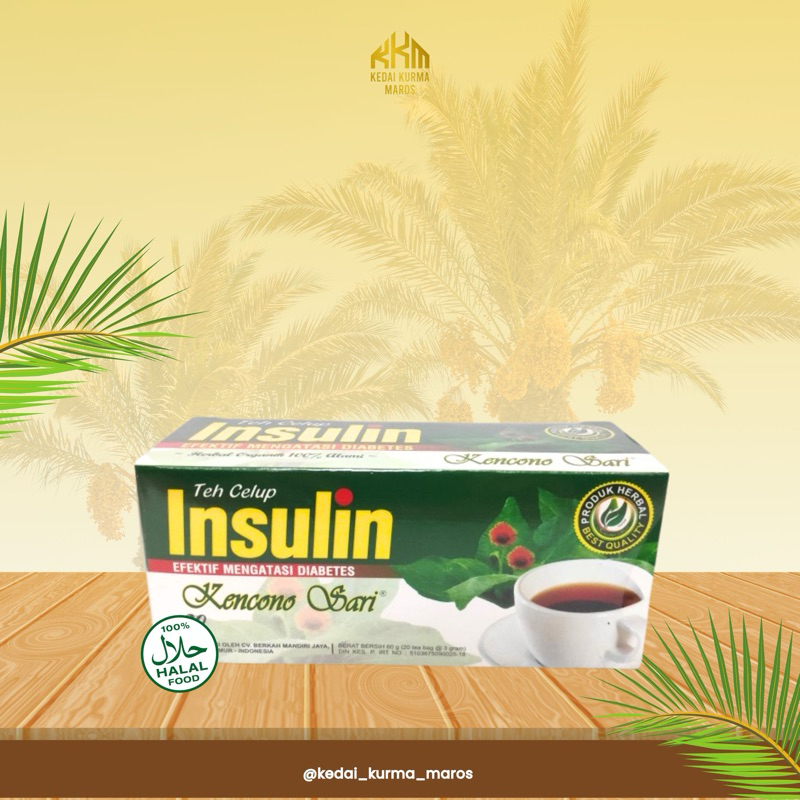 

TEH DAUN INSULIN, Obat diabetes