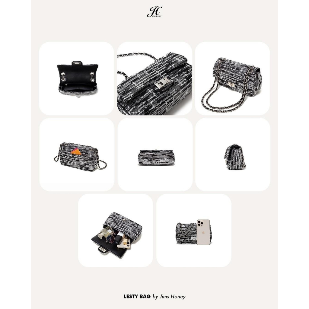 JIMS HONEY LESTY BAG Tas Selempang Wanita Slingbag Cewek Jimshoney Trendy Elegan