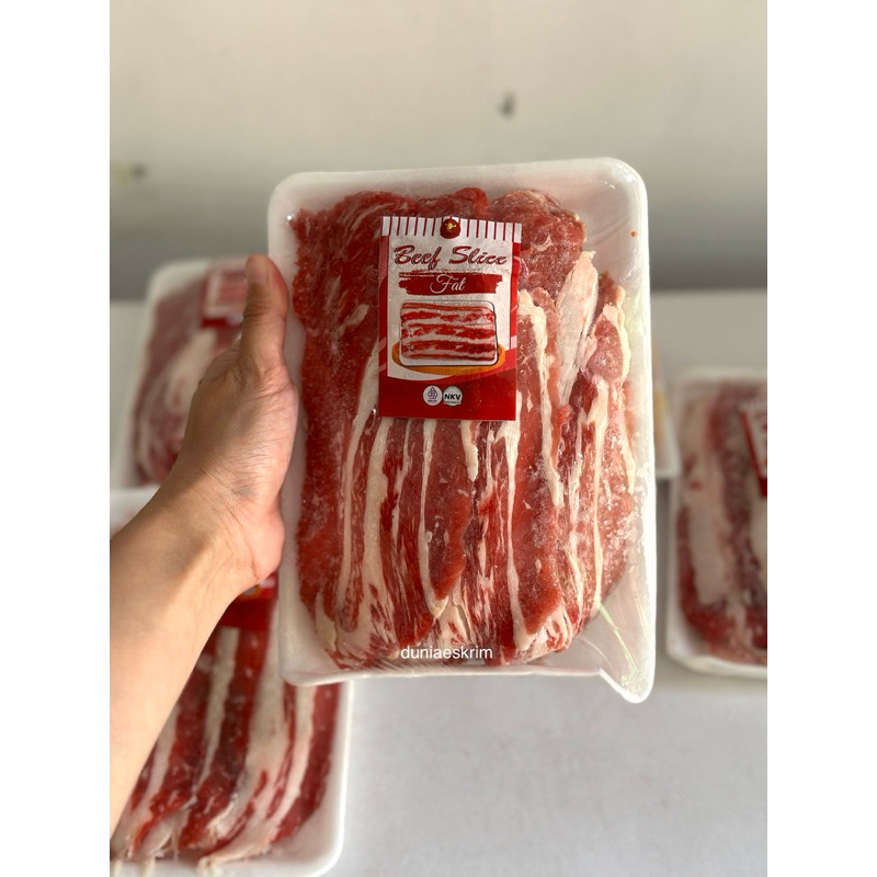 

Daging Sapi Slice Yoshinoya / US Beef Shortplate / US Beef Slice 500 gram