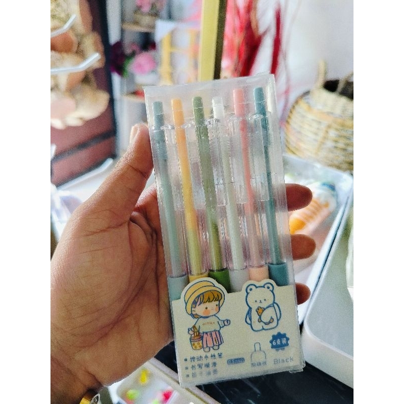 

GEN ALPHA set pen gel mekanik 0.5 mm