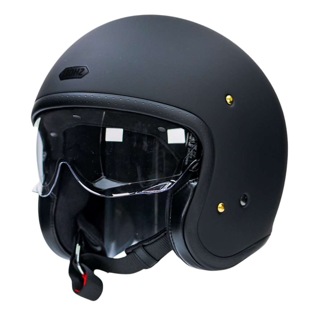 Helm Shoei JO Matt Black Half Face