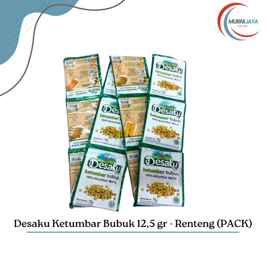 

Desaku Ketumbar Bubuk 12,5 gr - Renteng (PACK - Isi 2 RTG)