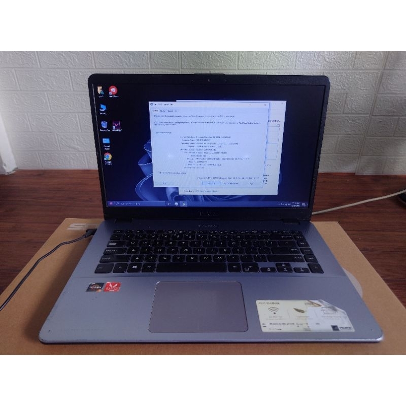 LAPTOP ASUS X505ZA RYZEN 5 2500U BEKAS