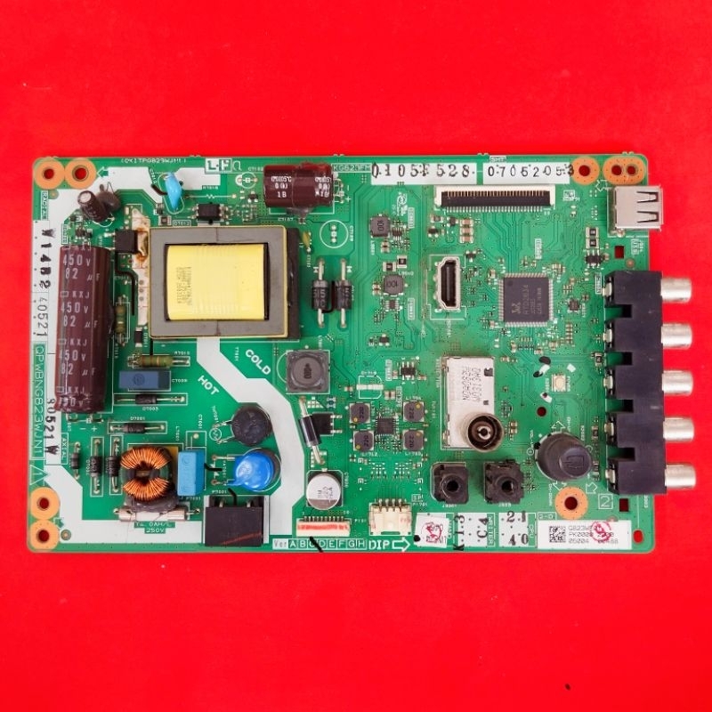 mainboard ori mobo mb tv Sharp LC-24SA4100i original normal