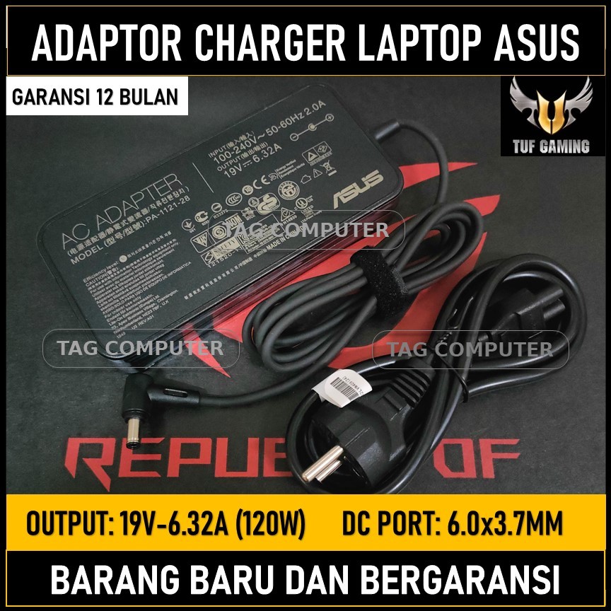 ADAPTOR CHARGER ORIGINAL ASUS TUF GAMING TUF705GD 120W