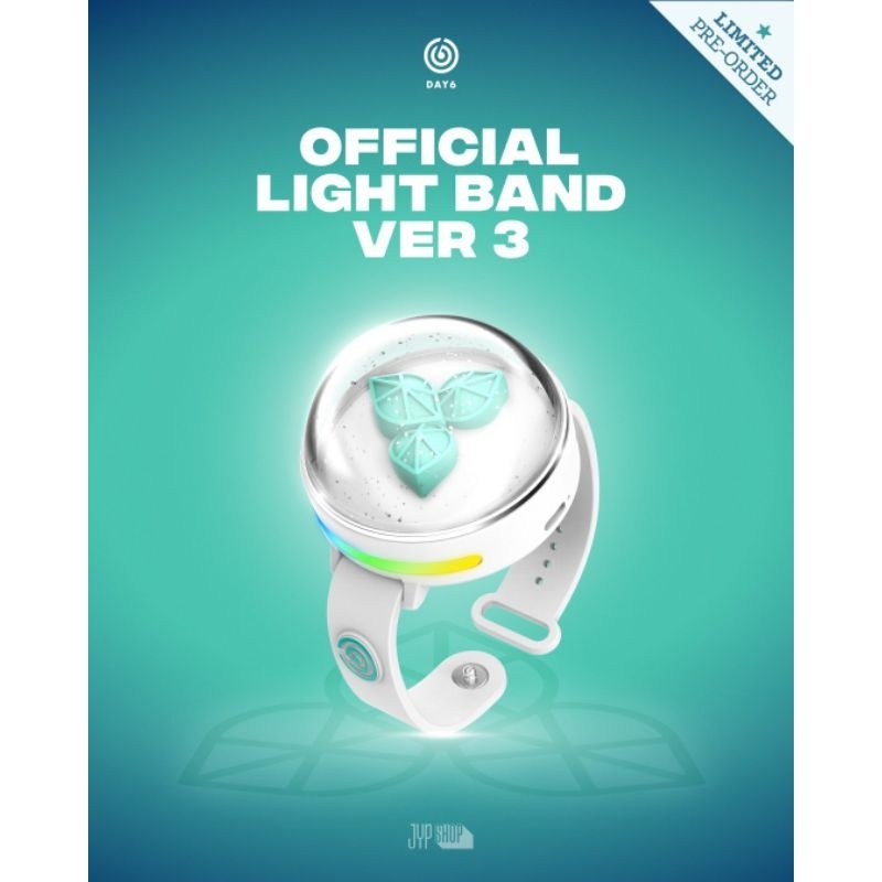 [PRE-ORDER] DAY6 OFFICIAL LIGHTBAND VER 3 NEW SEALED JYP LIGHTSTICK LB