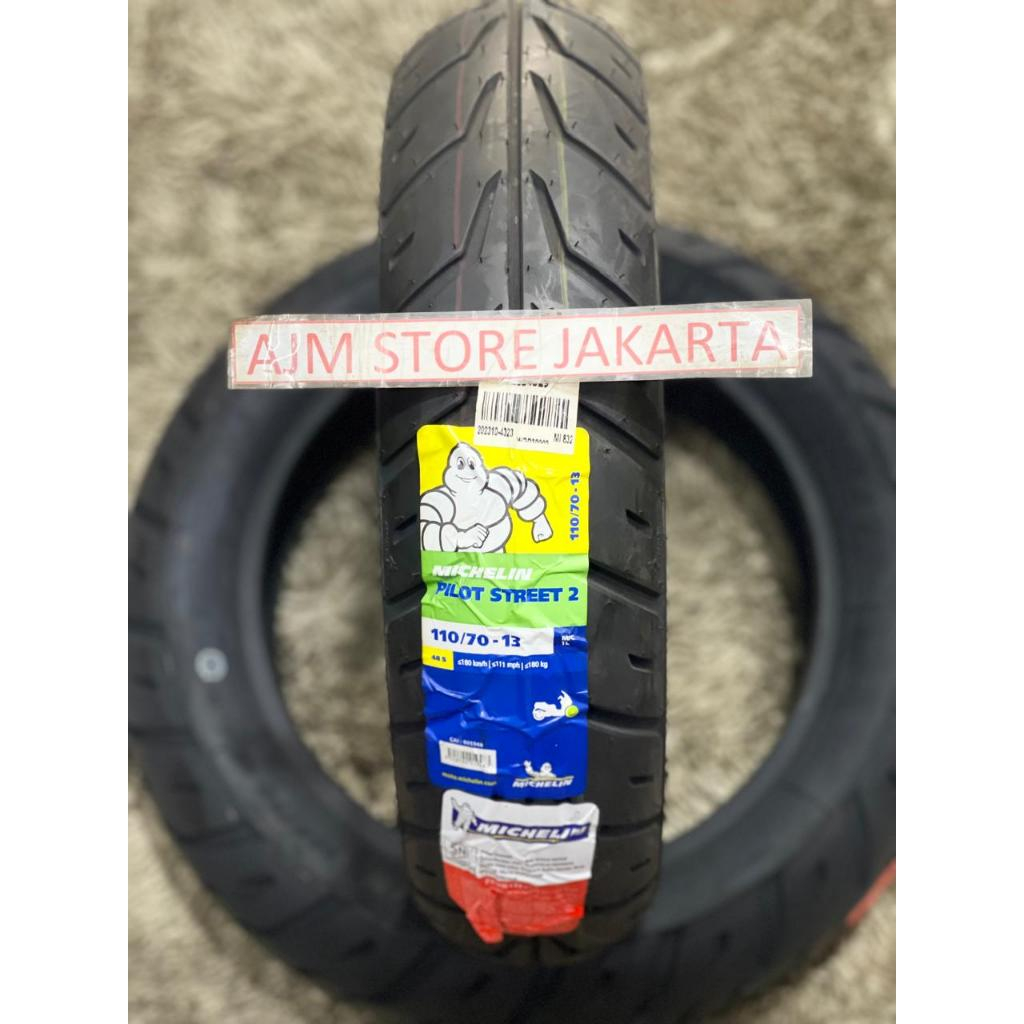 Michelin Pilot Street 2 110/70-13 Tubeless..