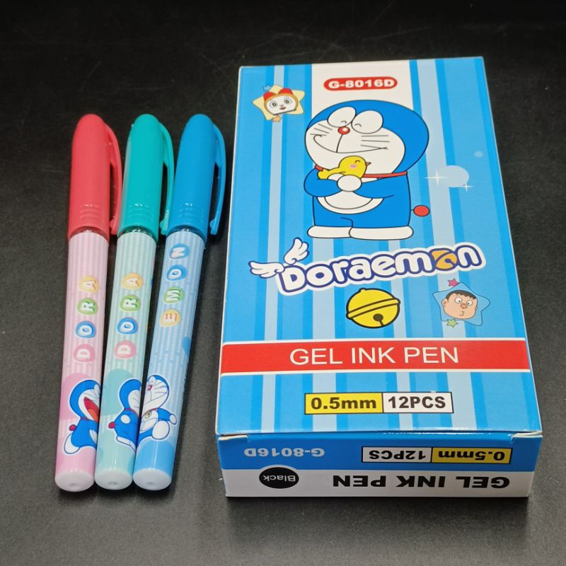 

PEN GEL KARAKTER DORAEMON G-8016D HITAM