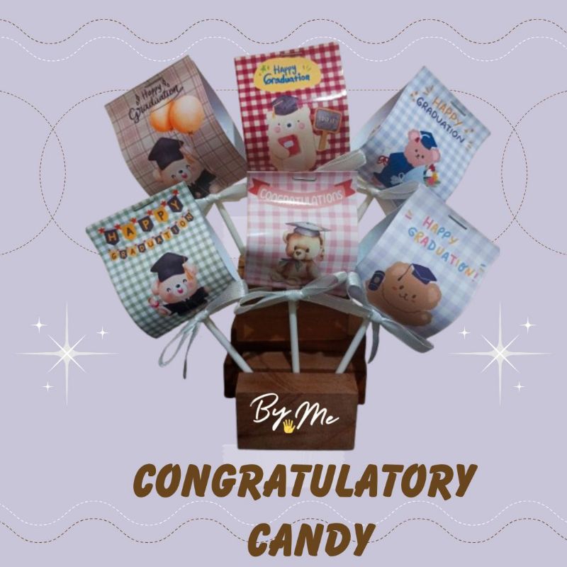 Custom Candy Mini gift / Permen Mini Gift Graduation / Permen Mini Gift Sempro / Mini Gift sidang / 