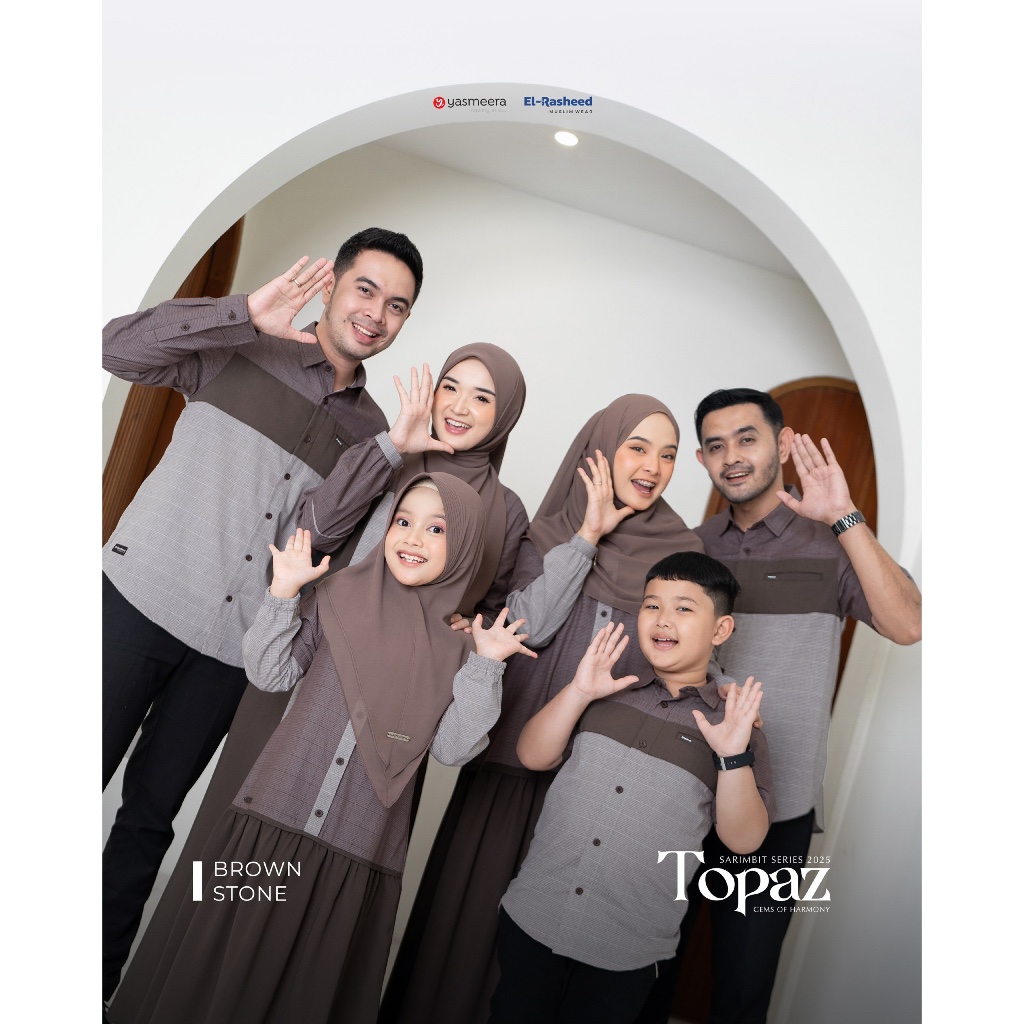 SARIMBIT TOPAZ BROWN BYE YASMEERA